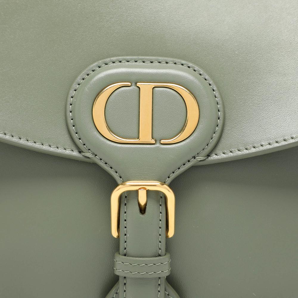 Green Leather Dior Shoulder Bag