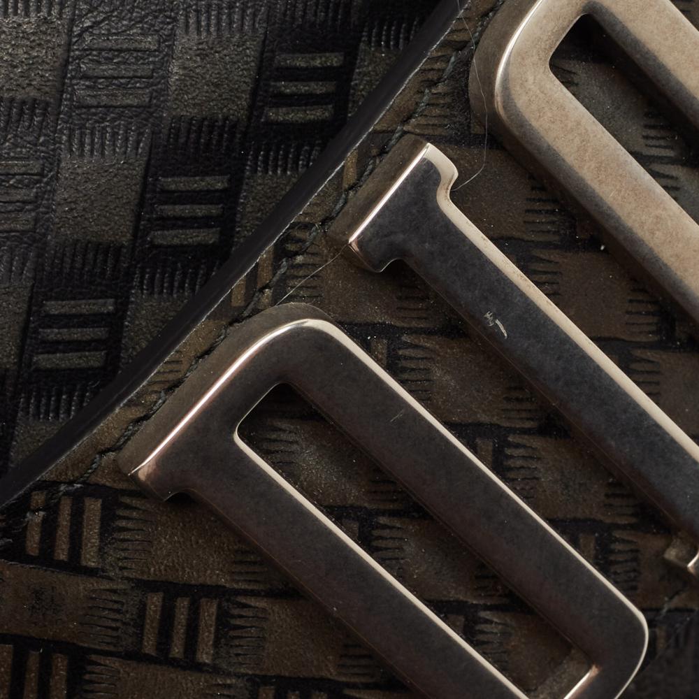 Green Leather Dior Shoulder Bag