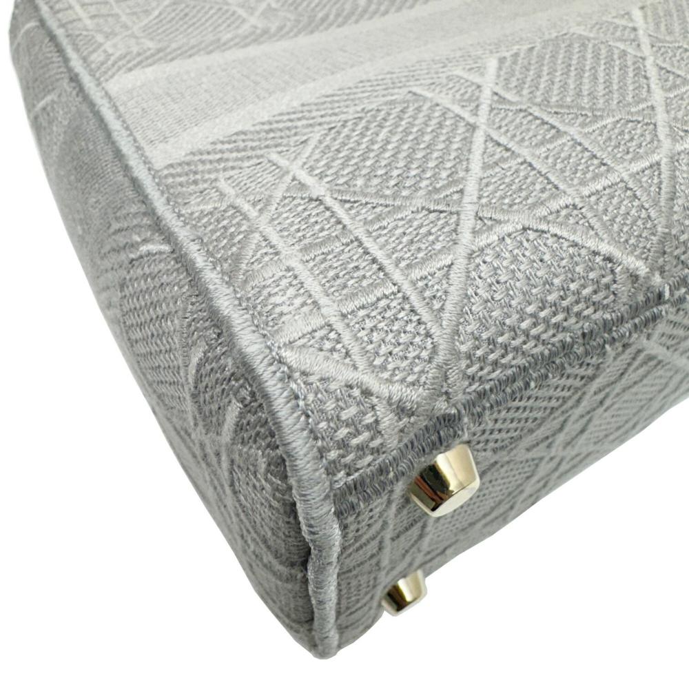 Grey Canvas Dior Lady Dior