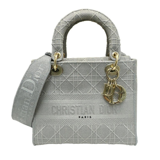 Grey Canvas Dior Lady Dior