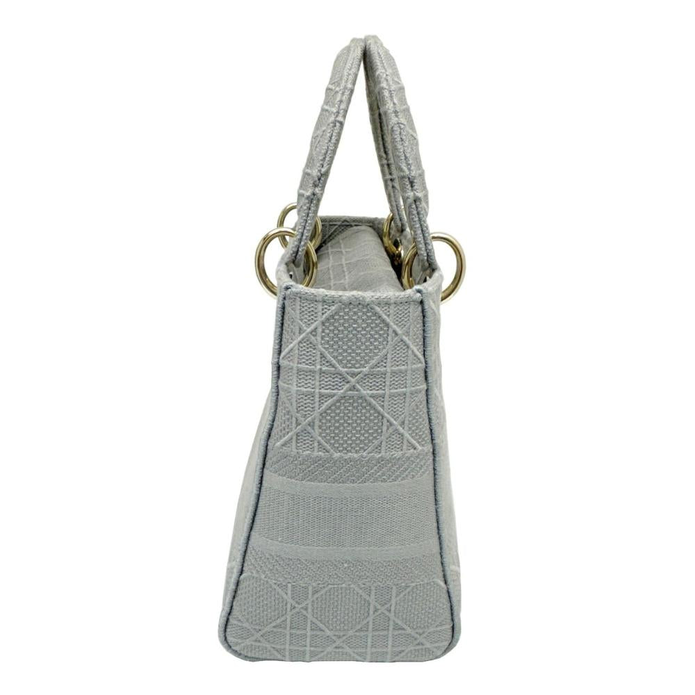 Grey Canvas Dior Lady Dior