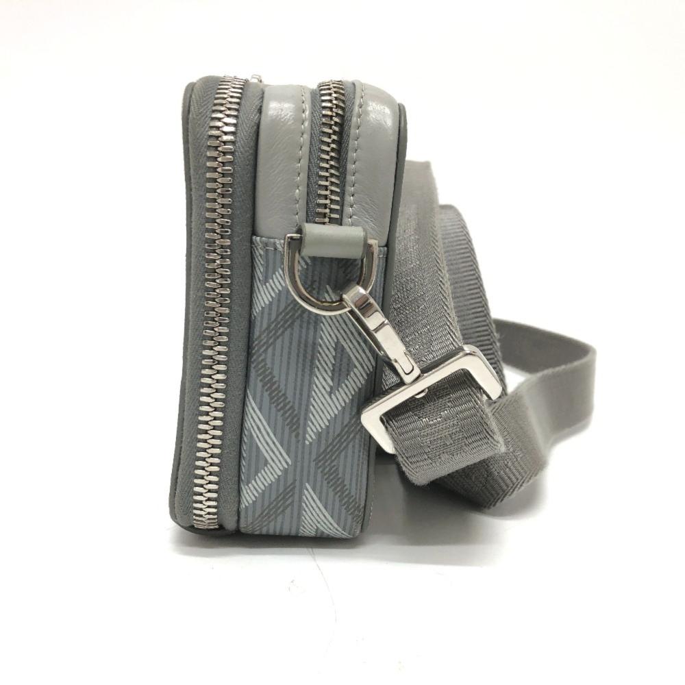 Grey Canvas Dior Trotter Crossbody Bag