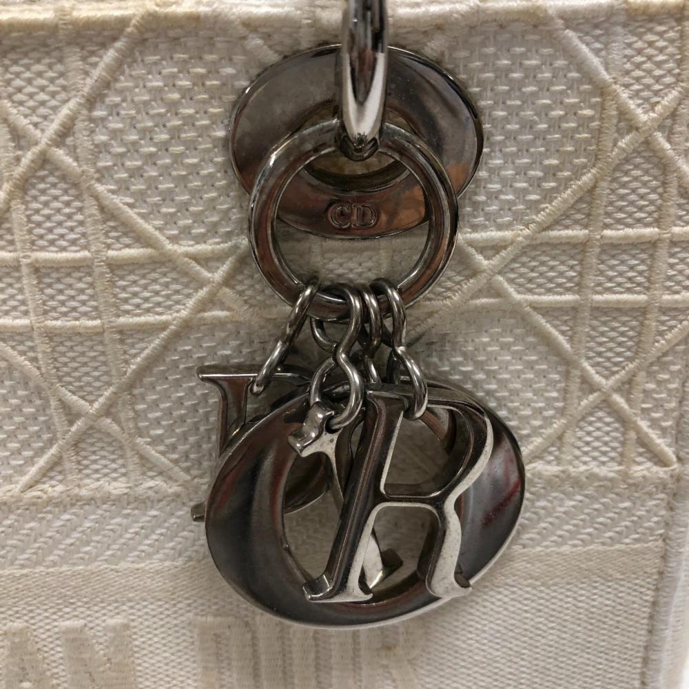 Grey Fabric Dior Lady Dior