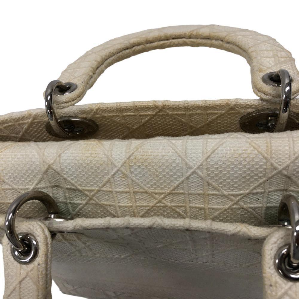 Grey Fabric Dior Lady Dior