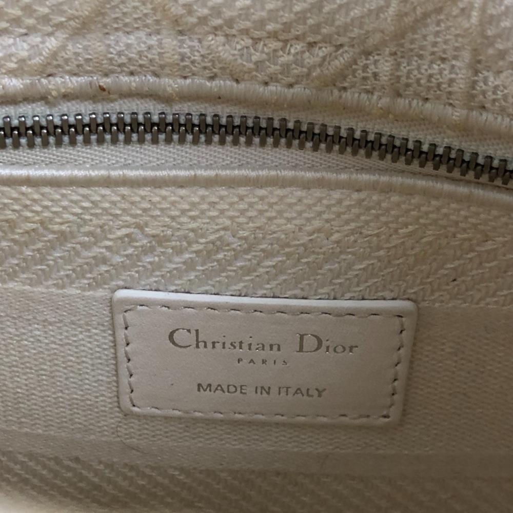 Grey Fabric Dior Lady Dior