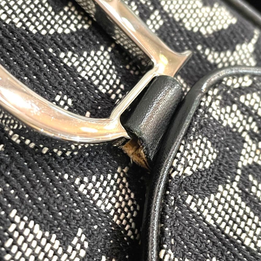 Grey Fabric Dior Travel Bag