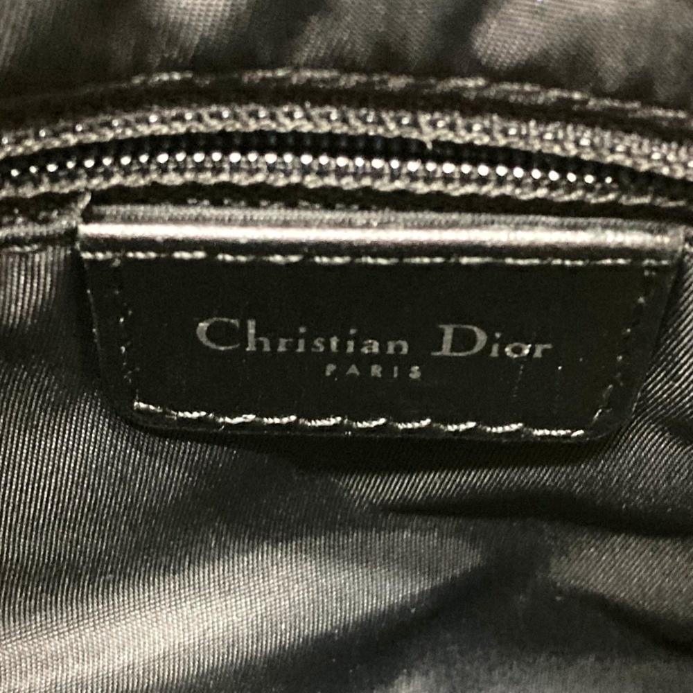 Grey Fabric Dior Travel Bag