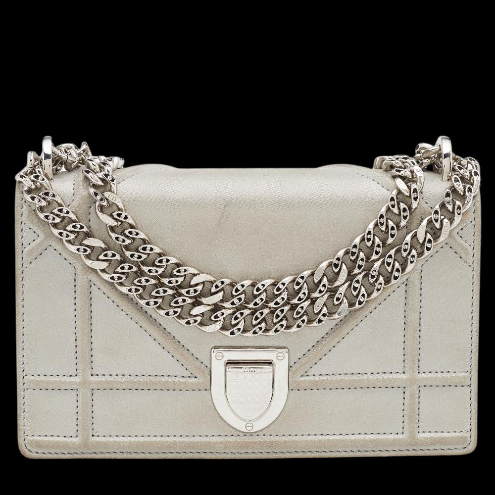 Grey Leather Dior Diorama