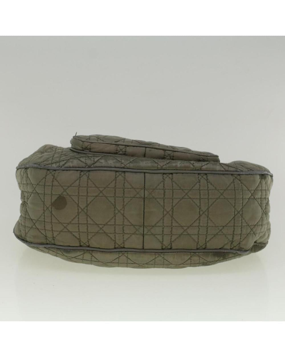 Grey Nylon Dior Handbag