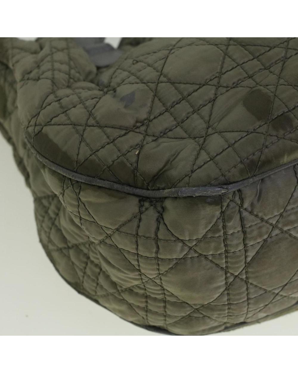 Grey Nylon Dior Handbag