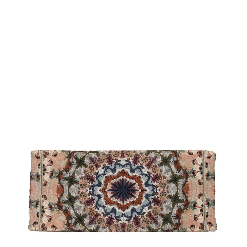 Multicolor Canvas Dior Book Tote