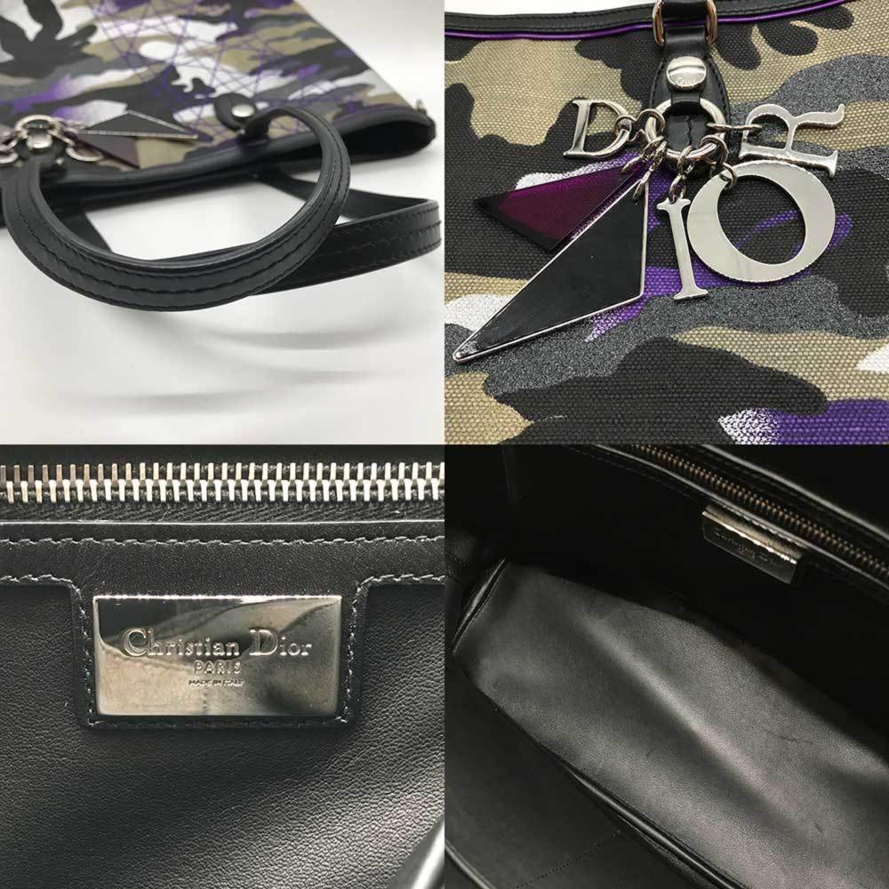 Multicolor Fabric Dior Tote