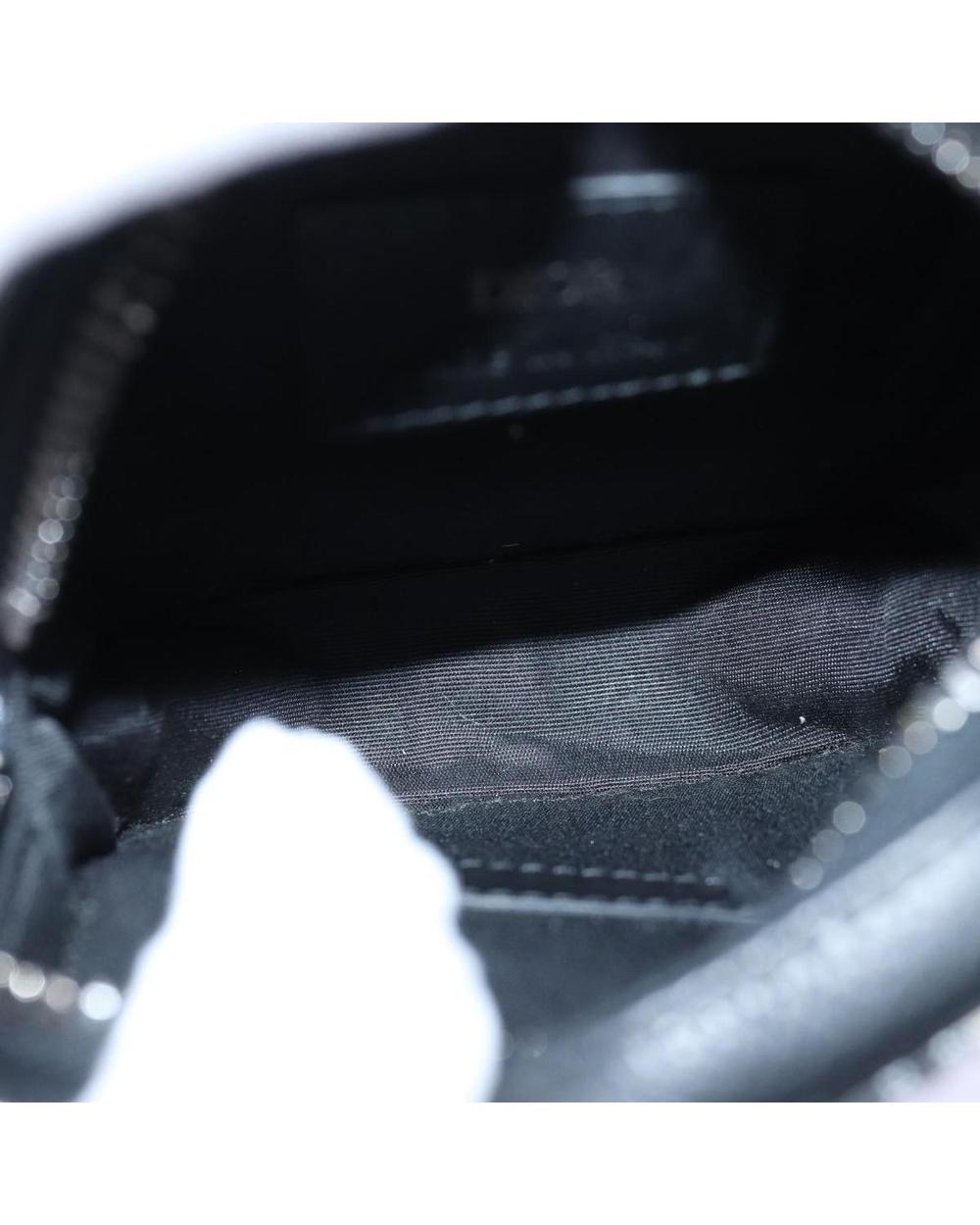 Navy Canvas Dior Cosmetic Pouch