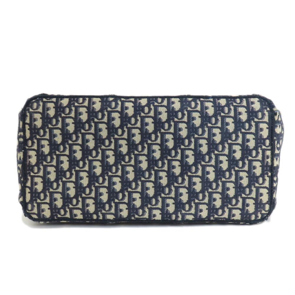 Navy Canvas Dior Tote