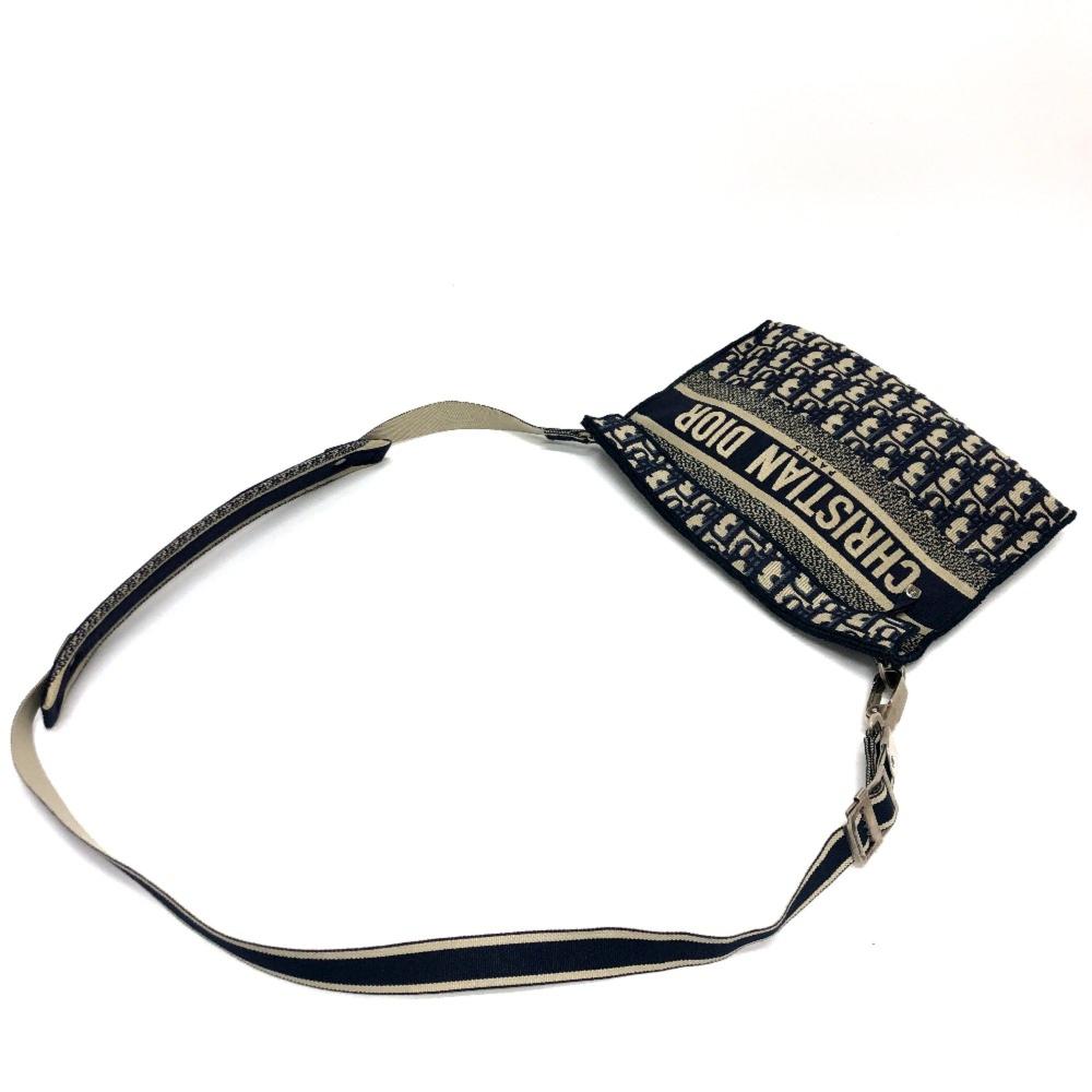 Navy Fabric Dior Travel Bag