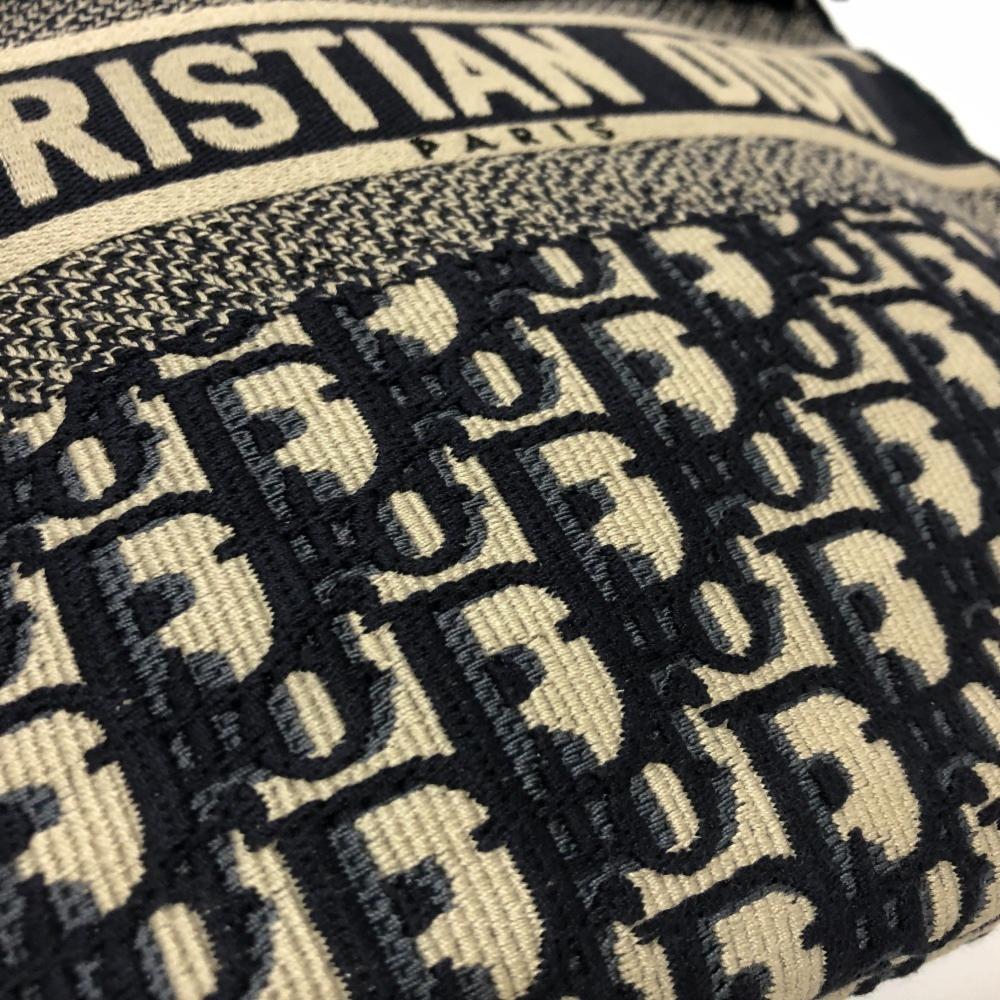 Navy Fabric Dior Travel Bag