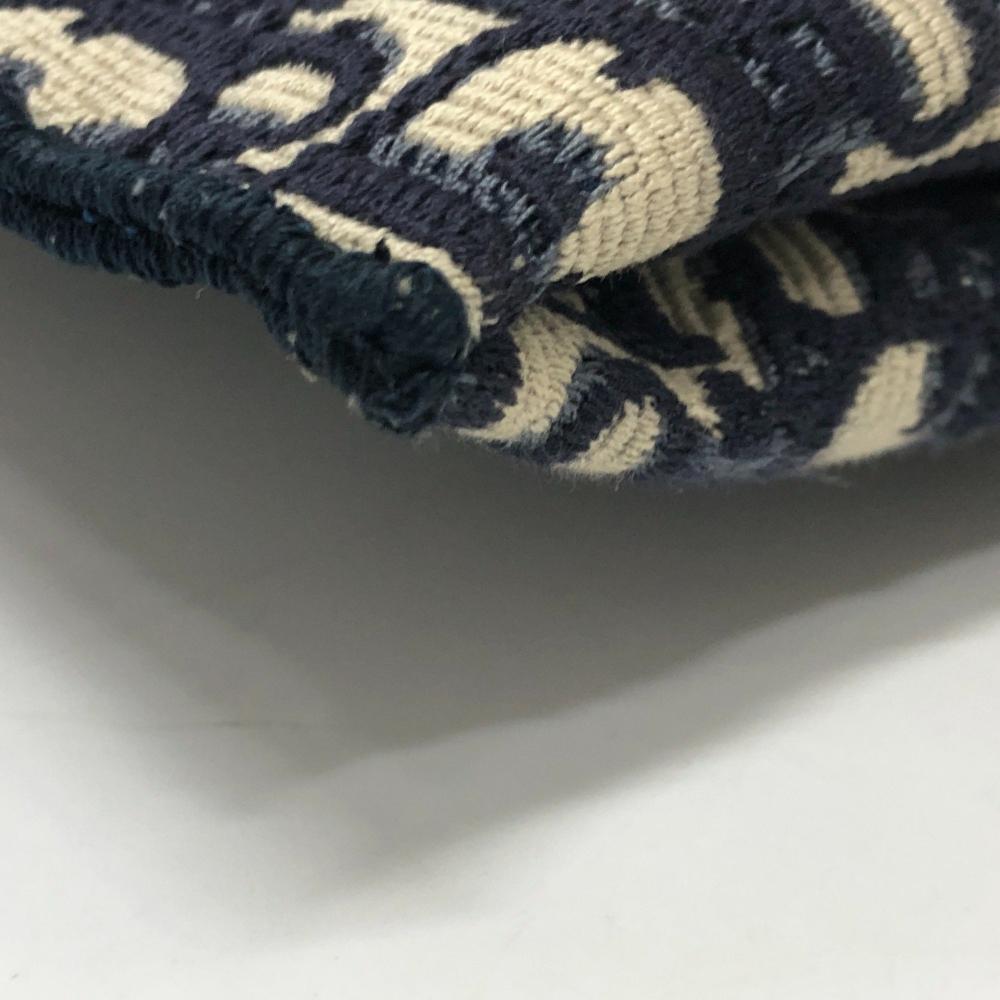 Navy Fabric Dior Travel Bag