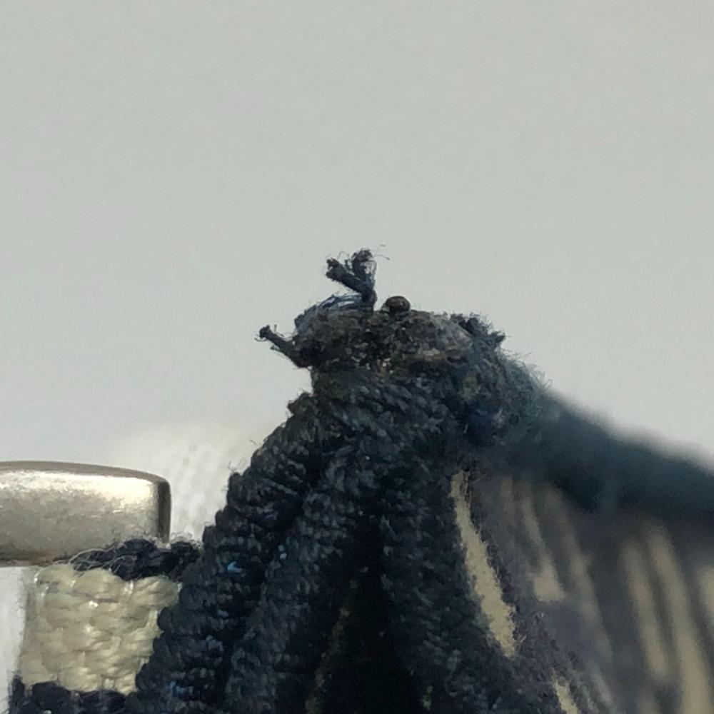 Navy Fabric Dior Travel Bag