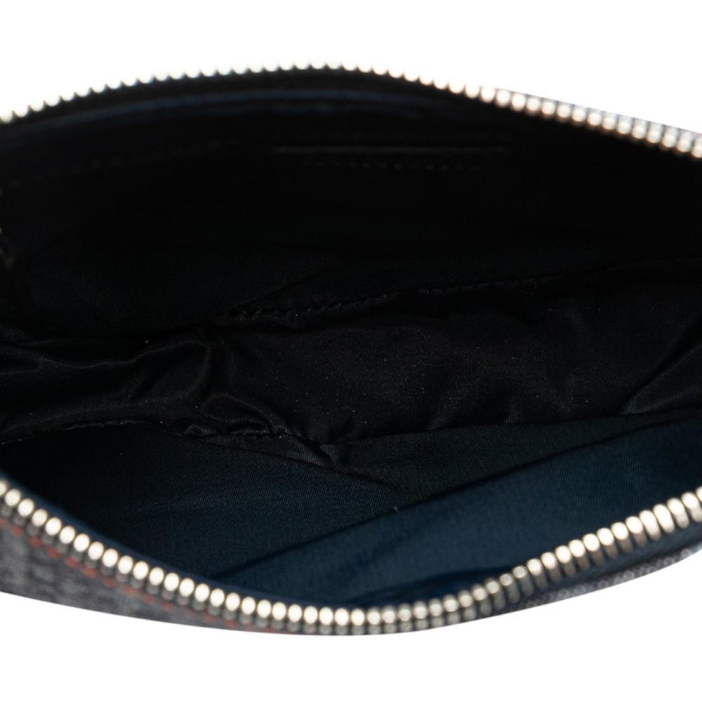 Orange Canvas Dior Saddle Bag