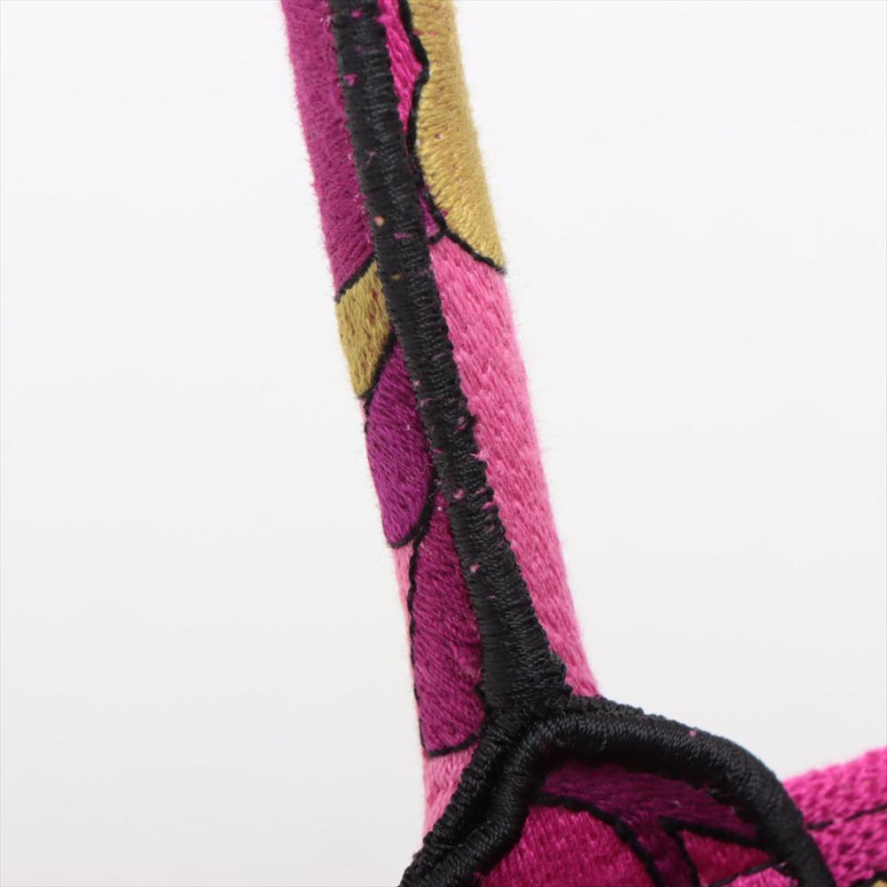 Pink Canvas Dior Handbag