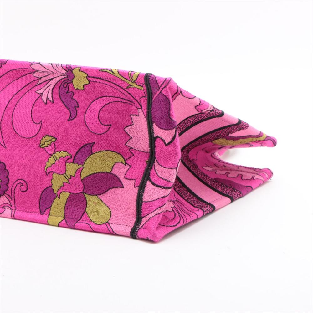 Pink Canvas Dior Handbag