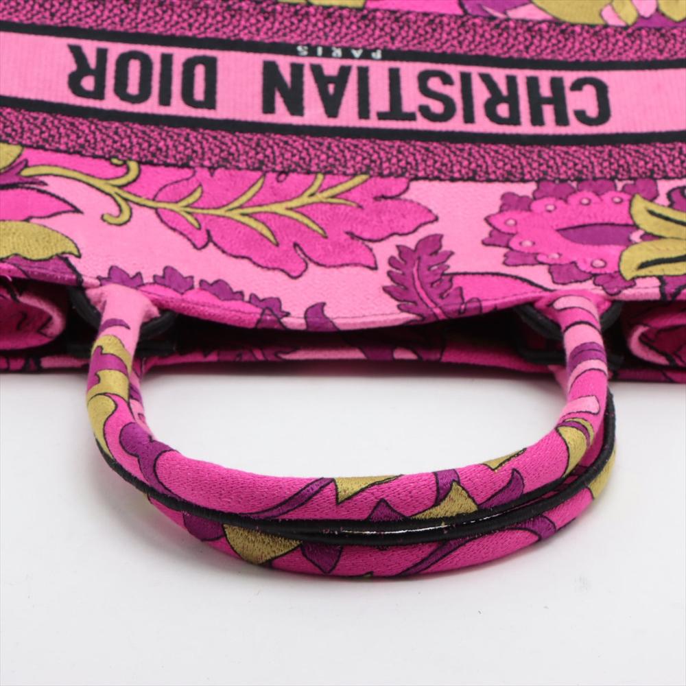Pink Canvas Dior Handbag