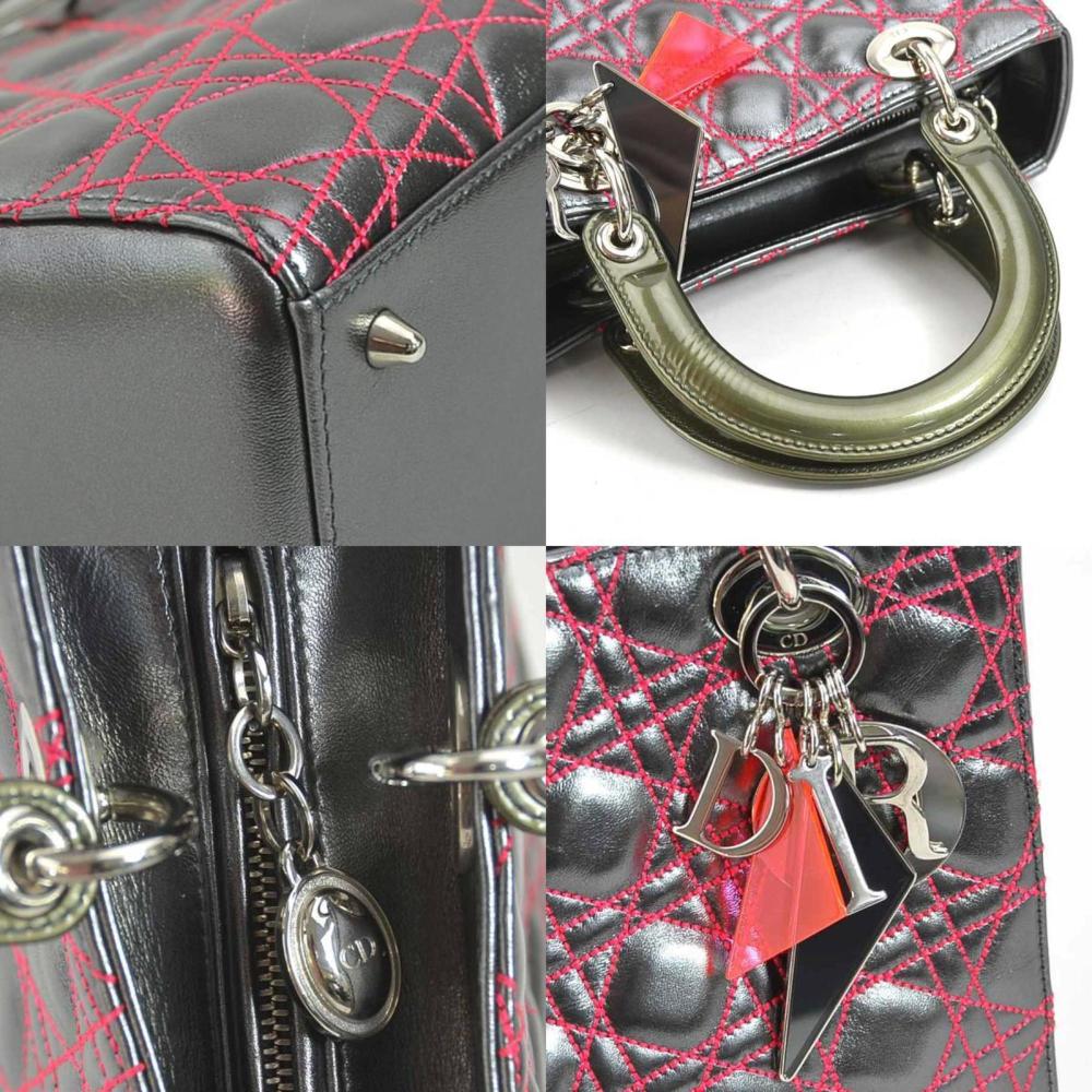 Pink Fabric Dior Lady Dior