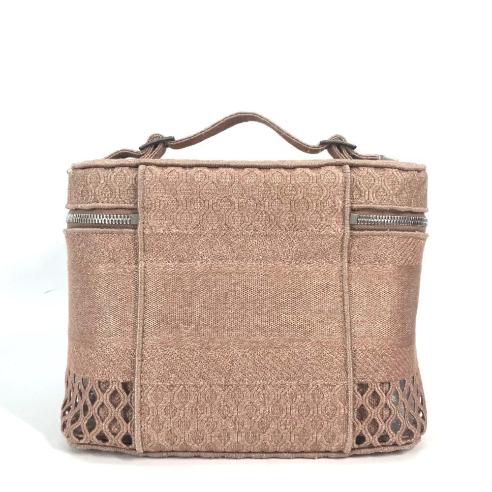 Pink Fabric Dior Saddle Bag