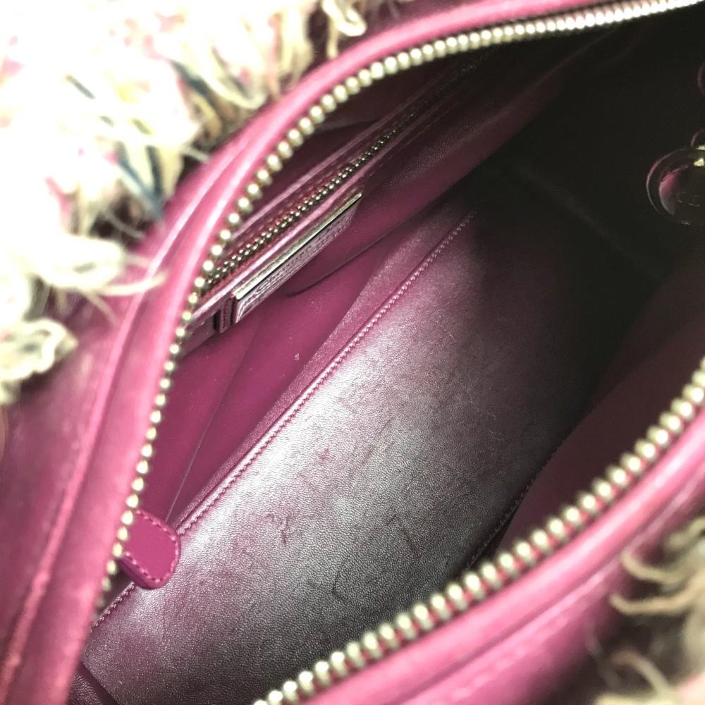 Pink Fabric Dior Travel Bag