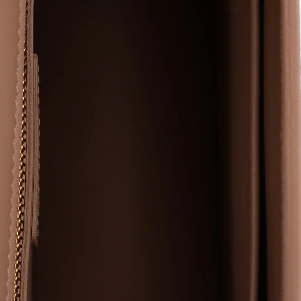 Pink Leather Dior Crossbody Bag