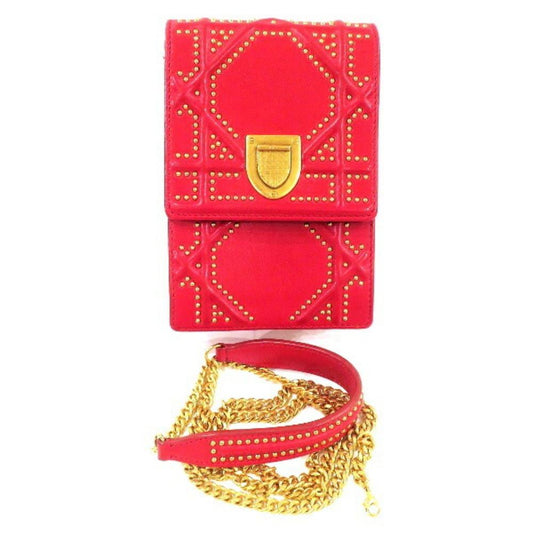 Pink Leather Dior Diorama