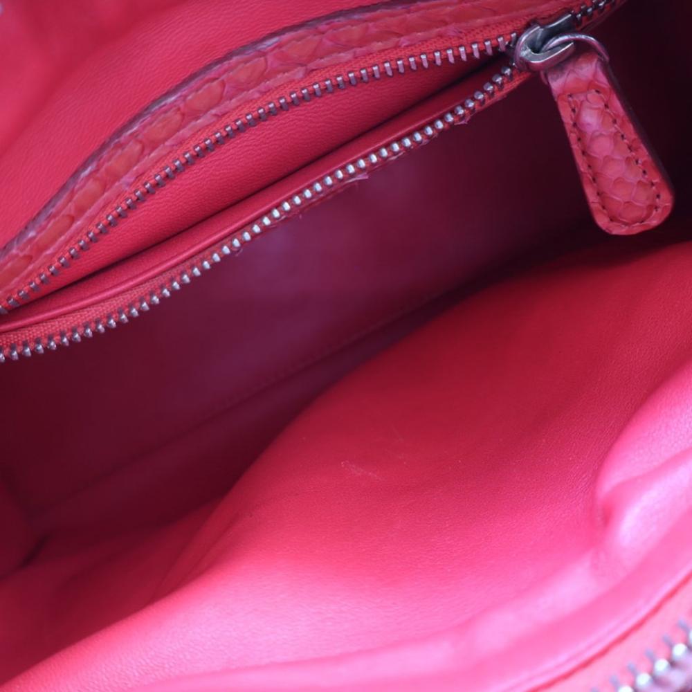 Pink Leather Dior Lady Dior