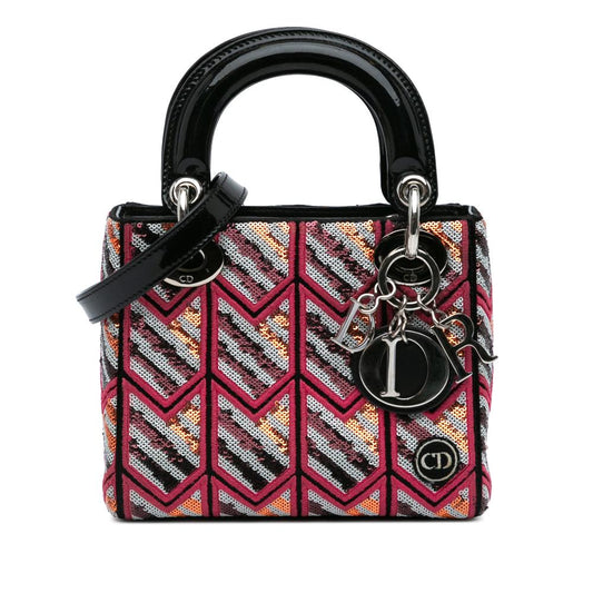 Pink Leather Dior Lady Dior