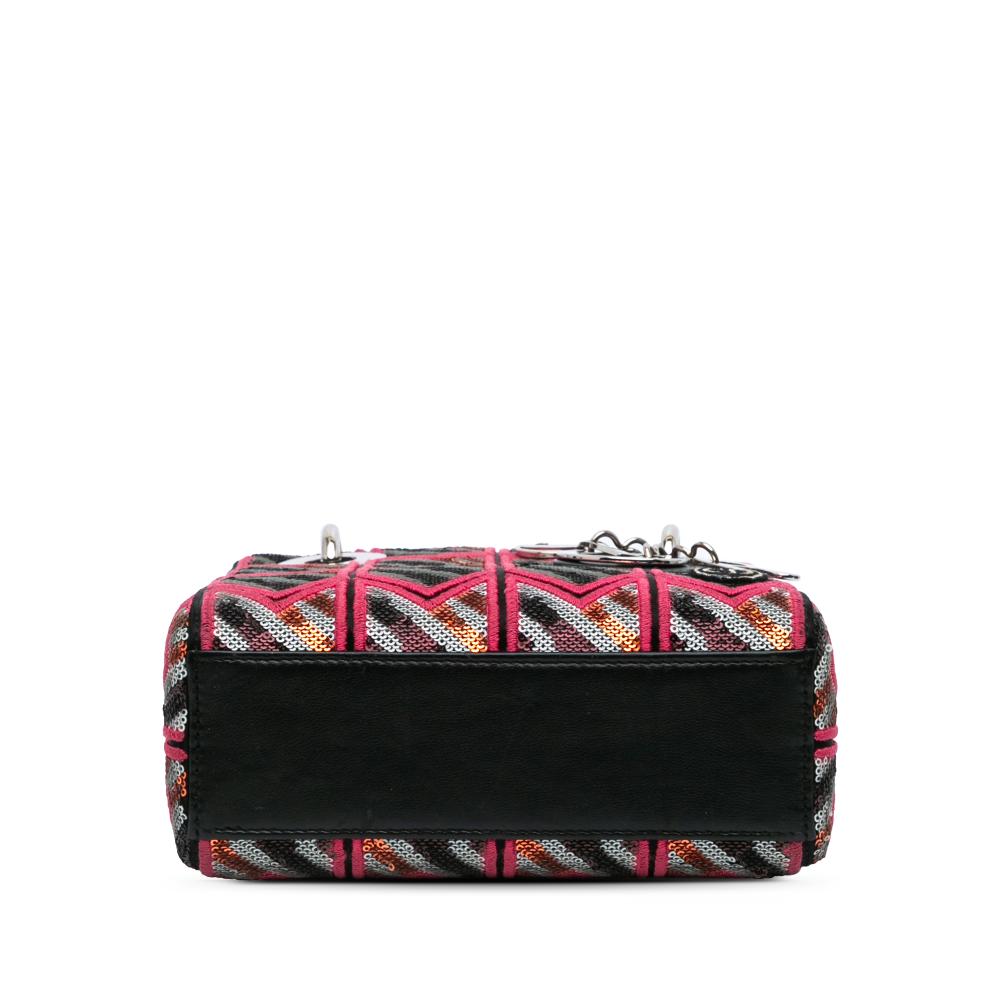 Pink Leather Dior Lady Dior