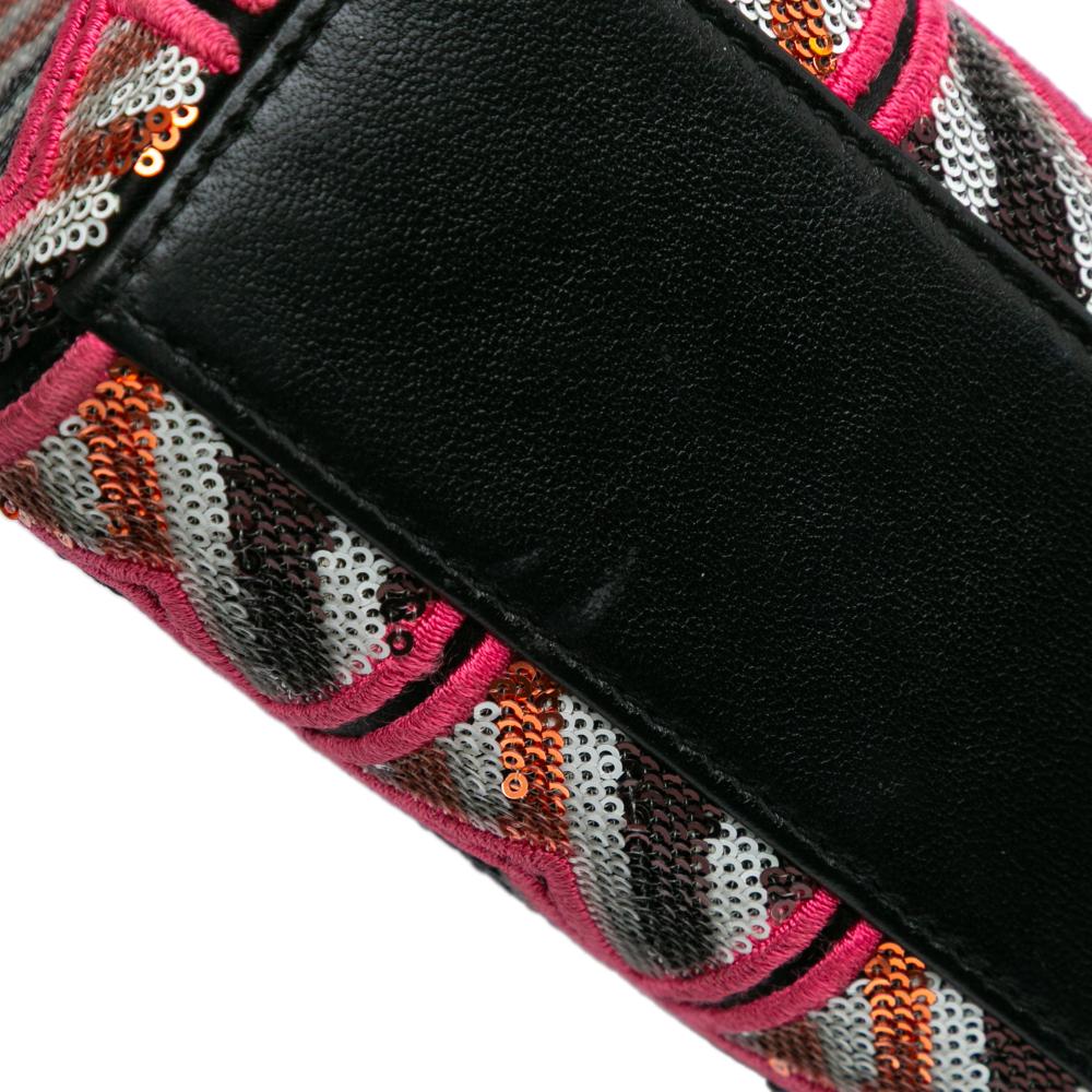 Pink Leather Dior Lady Dior