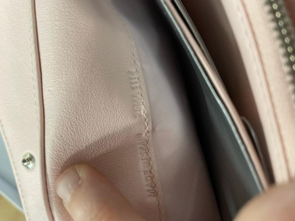 Pink Leather Dior Lady Dior