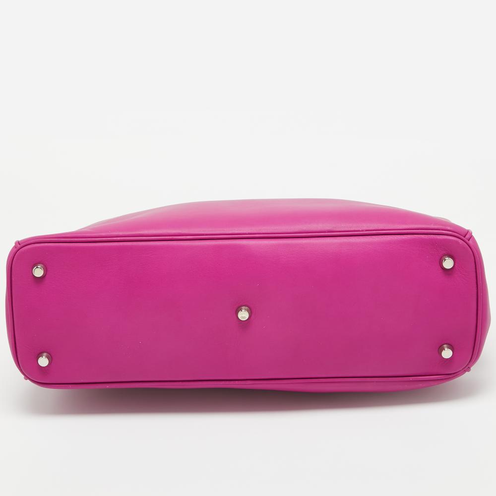 Pink Leather Dior Tote