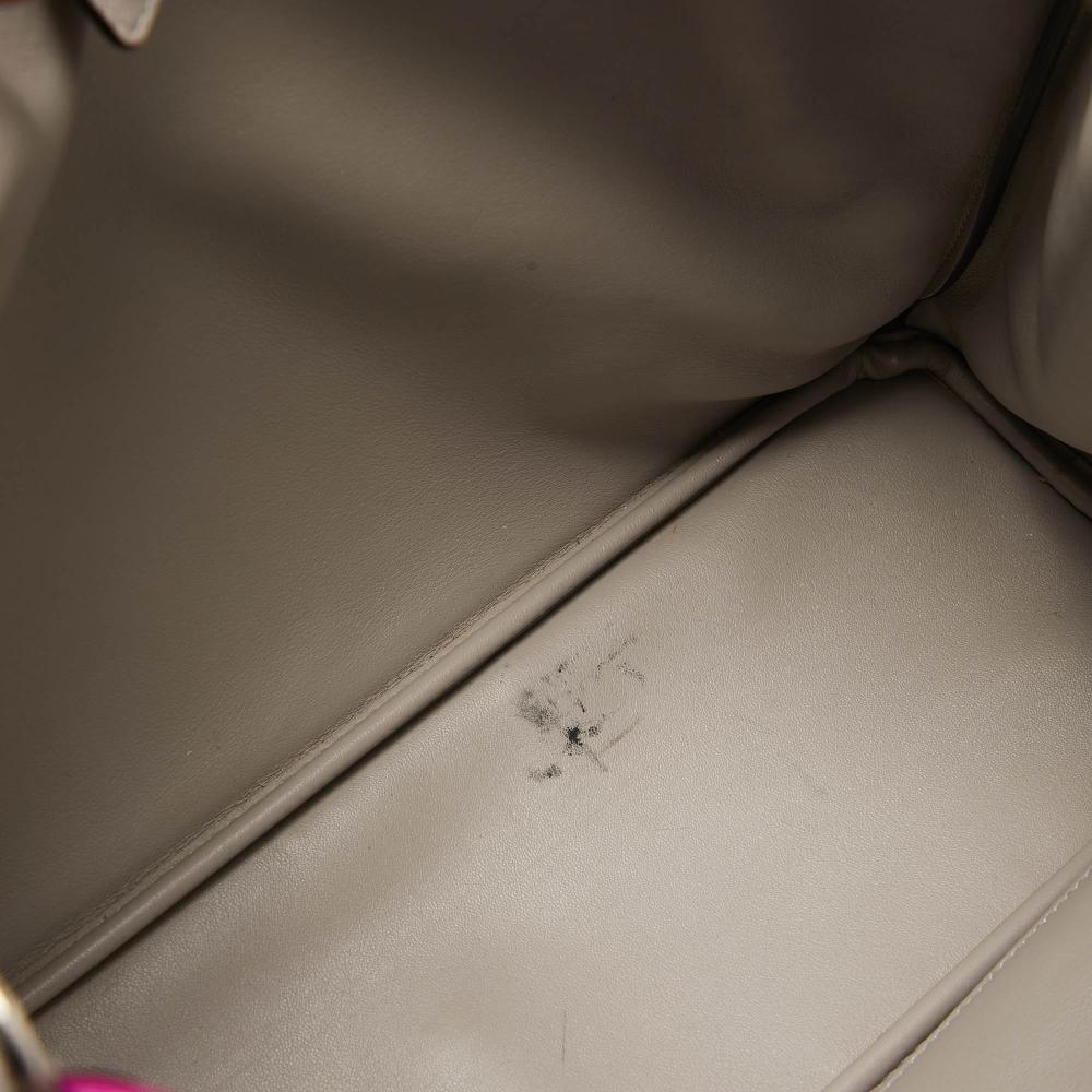 Pink Leather Dior Tote