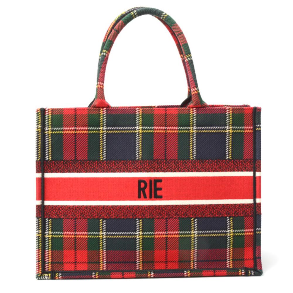 Red Canvas Dior Handbag