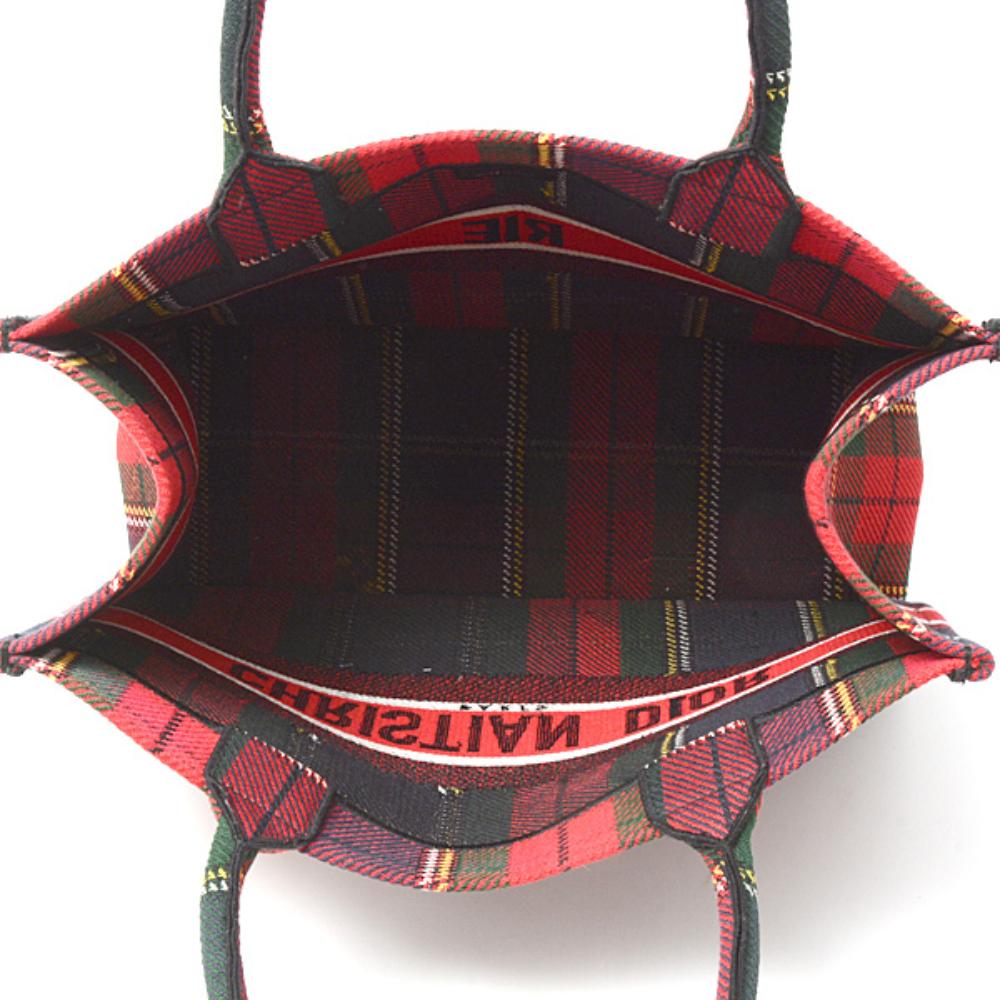 Red Canvas Dior Handbag