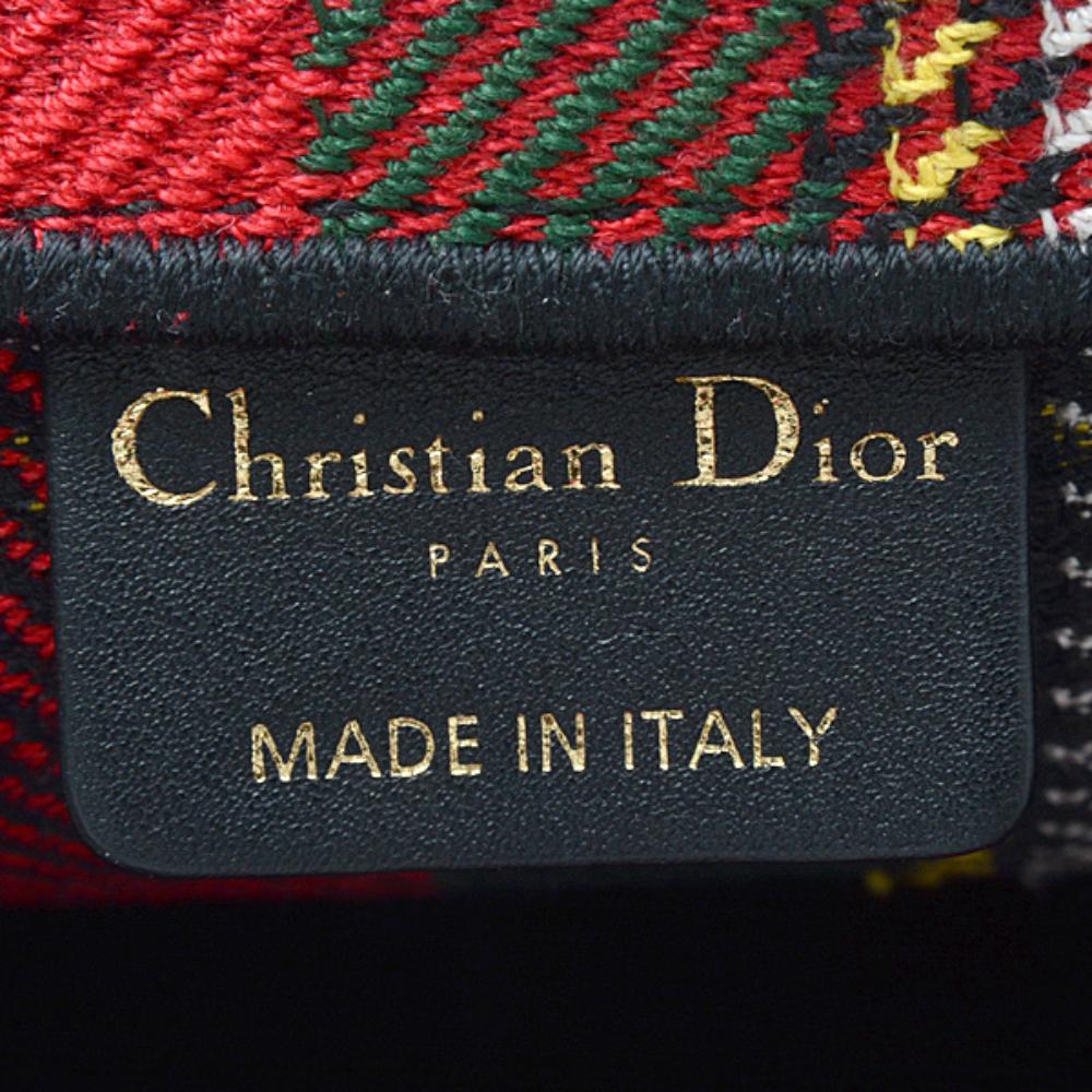 Red Canvas Dior Handbag