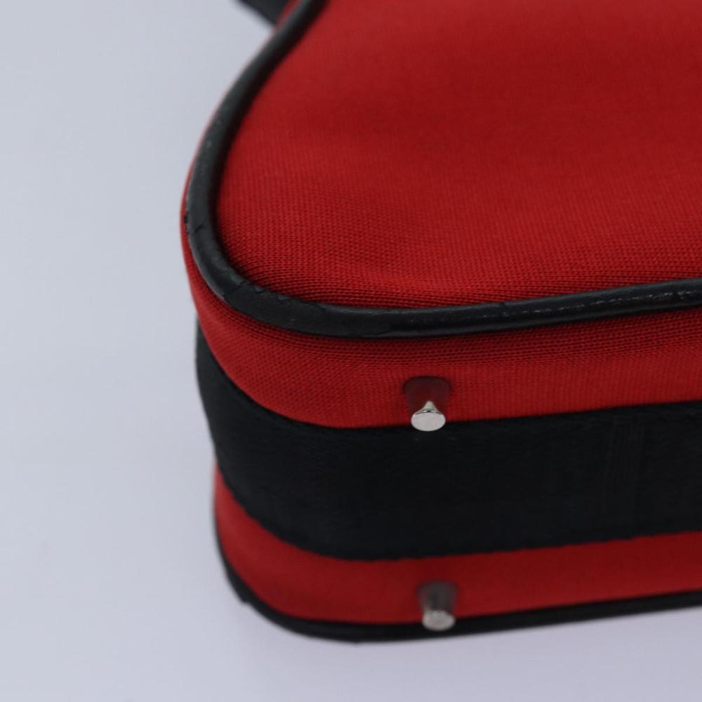 Red Fabric Dior Shoulder Bag