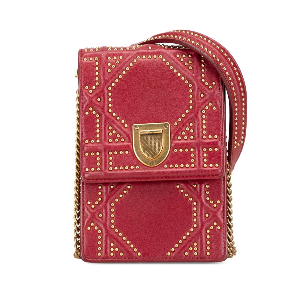 Red Leather Dior Diorama