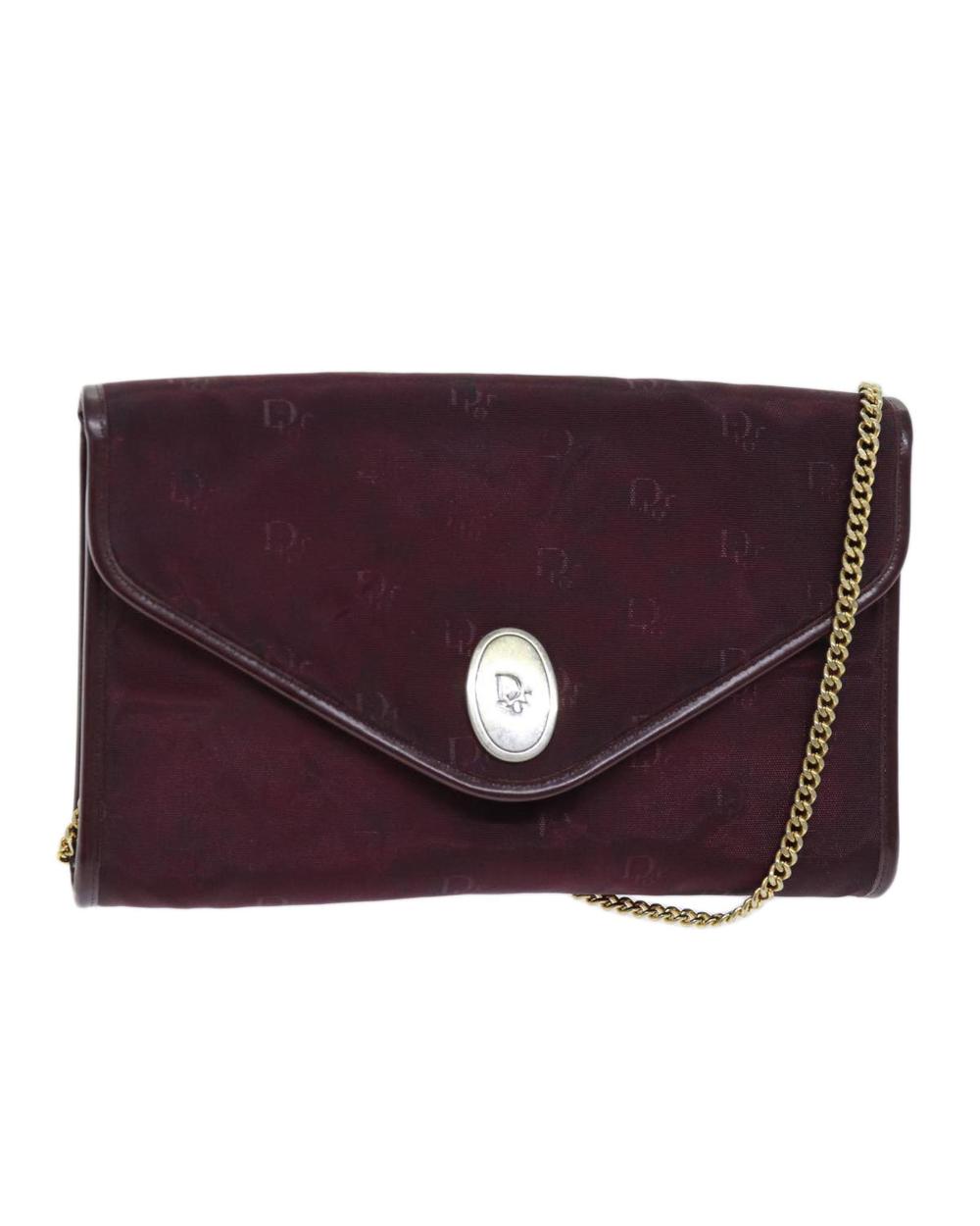 Red Nylon Dior Shoulder Bag