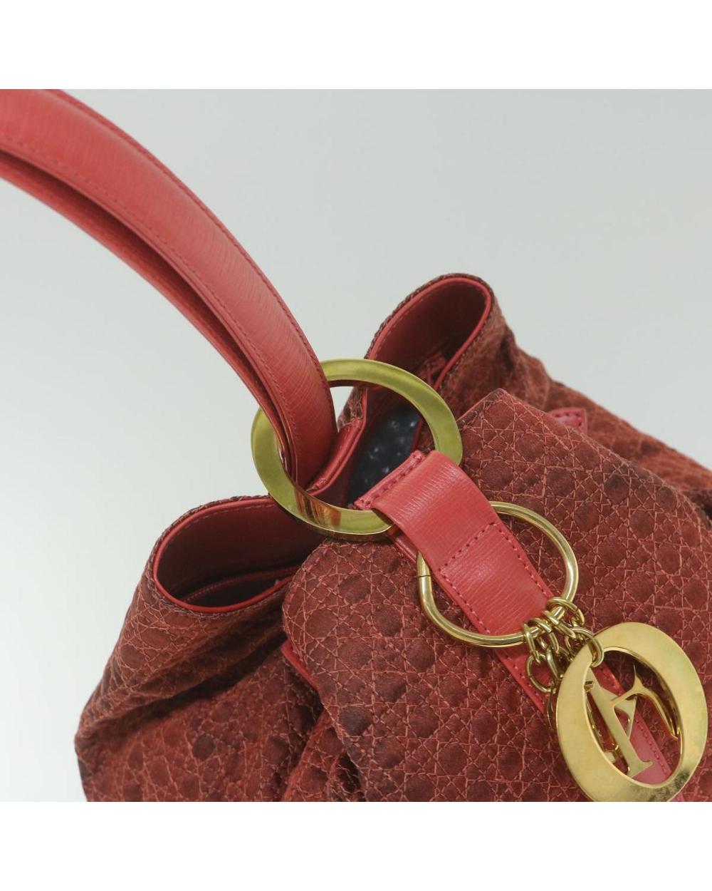 Red Nylon Dior Shoulder Bag