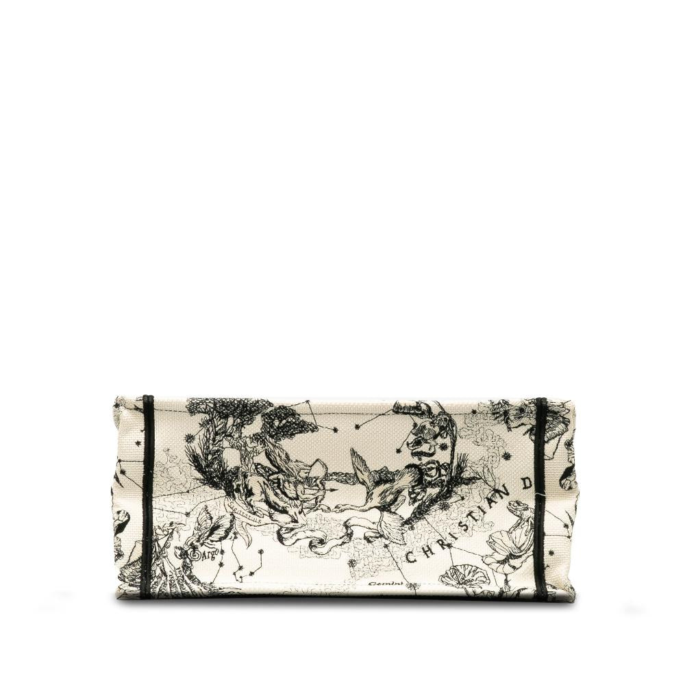 White Canvas Dior Tote