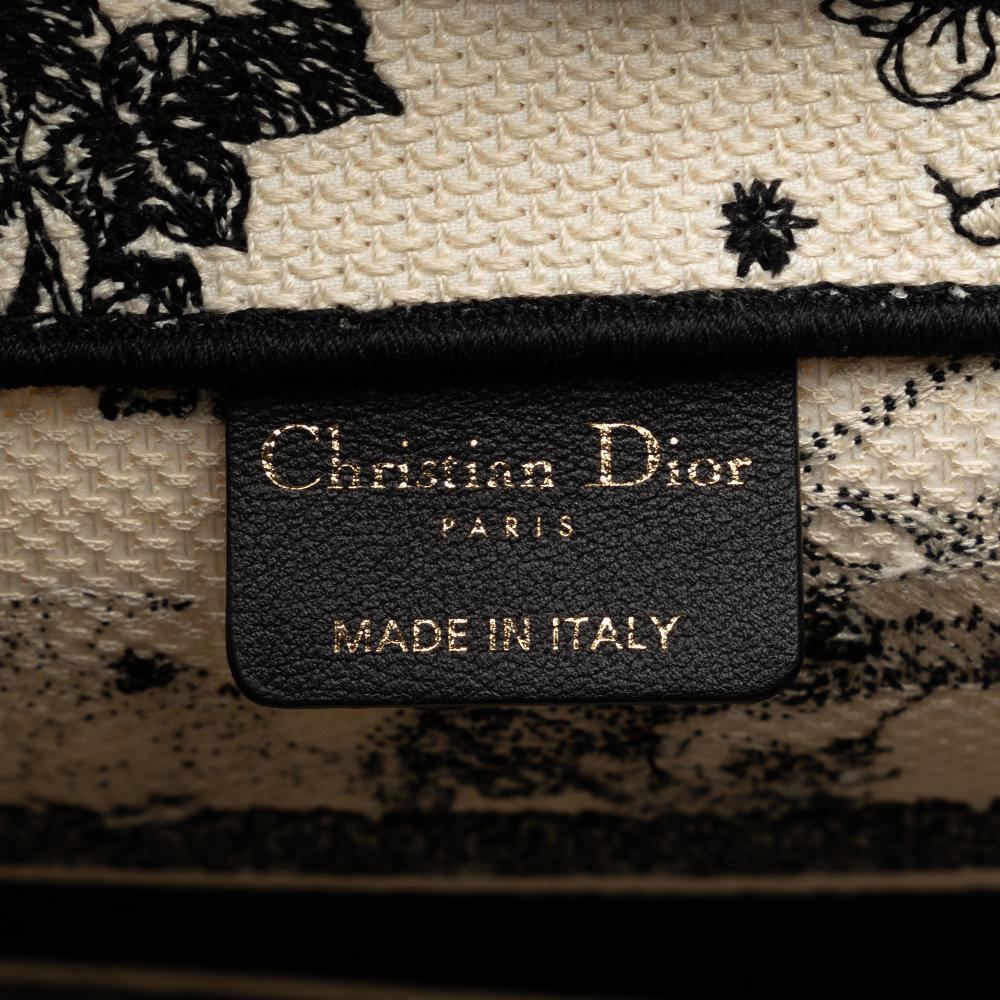 White Canvas Dior Tote