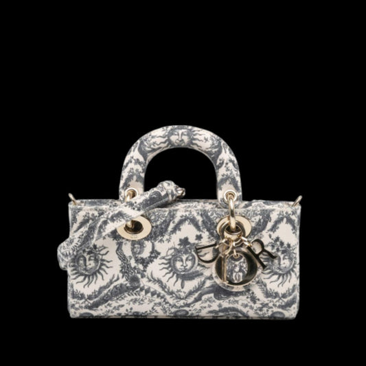 White Denim Dior Lady Dior