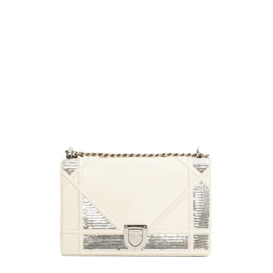 White Leather Dior Diorama