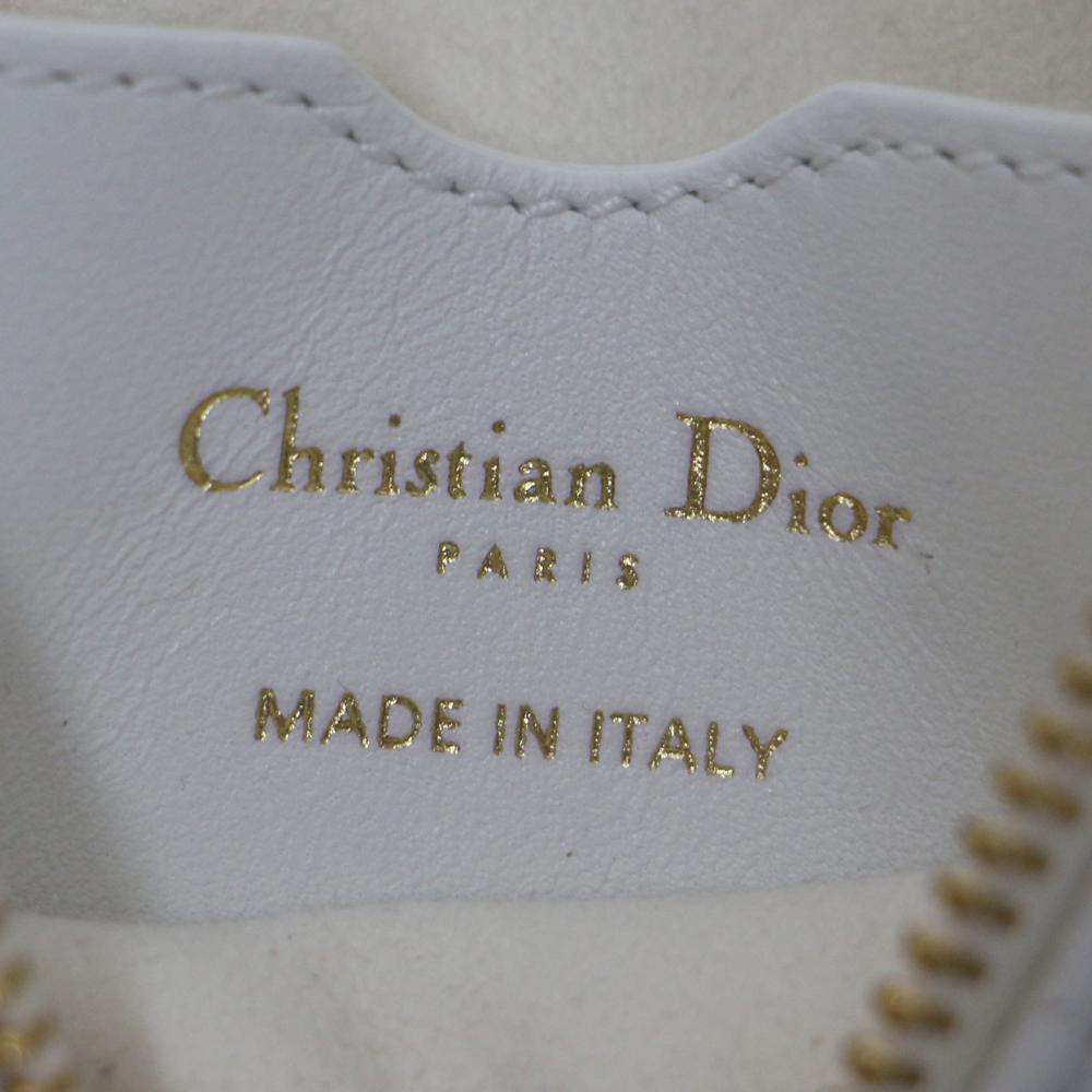 White Leather Dior Handbag